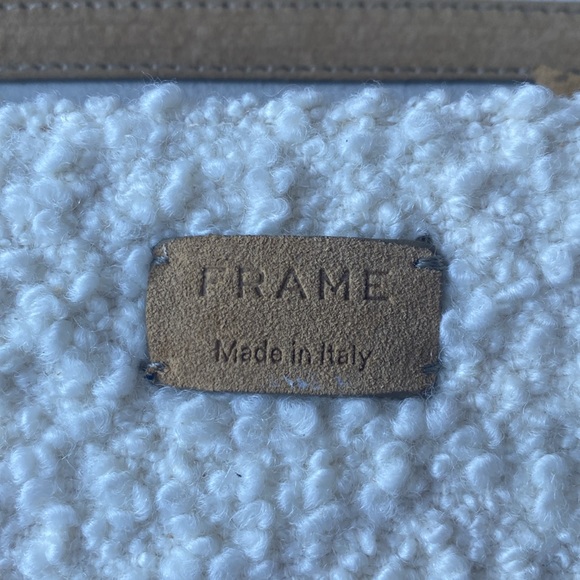 FRAME Le Signature Mini Bouclé Crossbody Bag NWT - Picture 15 of 15